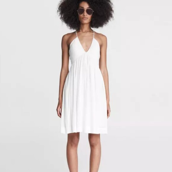 Rag & Bone Ivory Halter Dress Size 6 - Picture 1 of 6